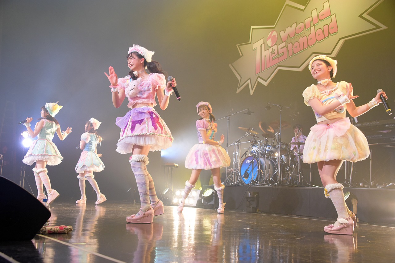 わーすた「The World Standard ～夢があるからついてきてね～」東京・Zepp DiverCity公演の様子。