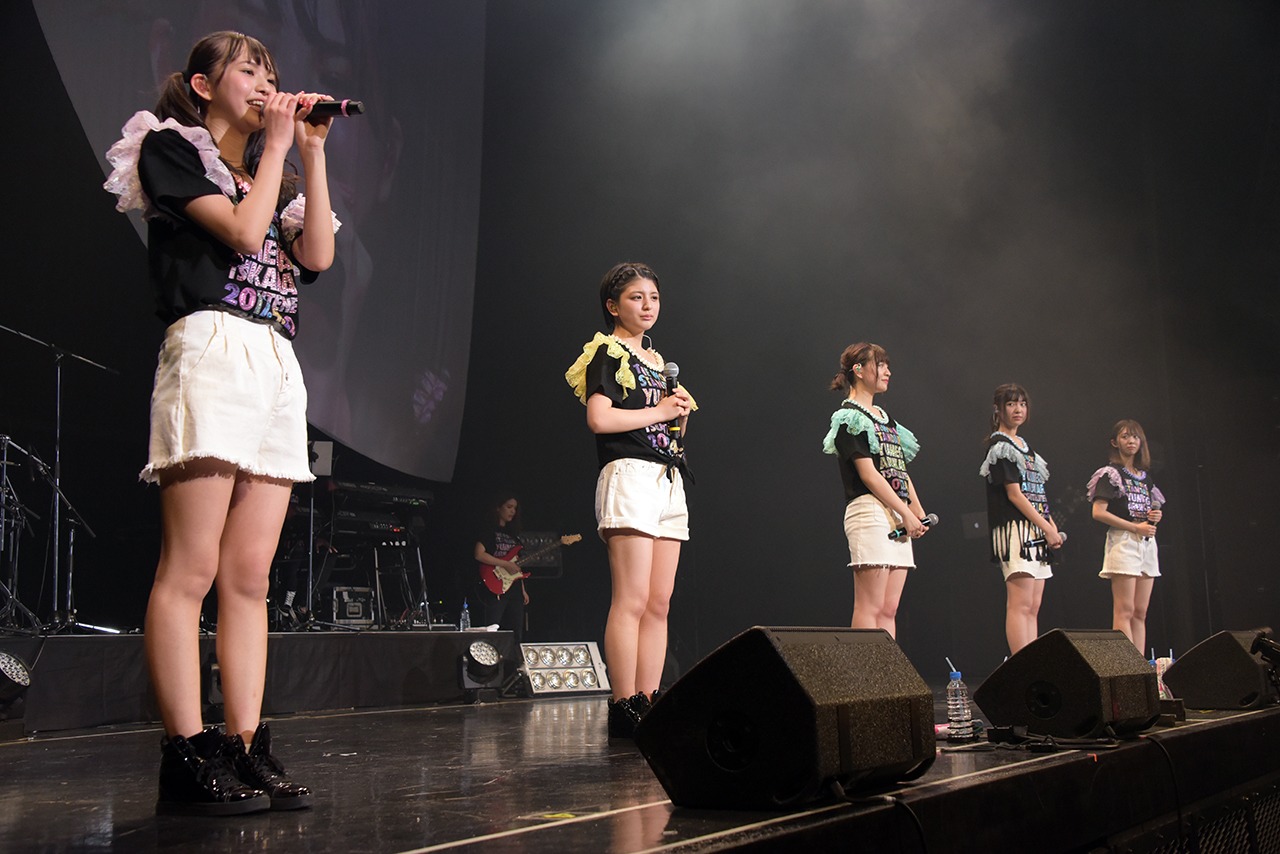 わーすた「The World Standard ～夢があるからついてきてね～」東京・Zepp DiverCity公演の様子。