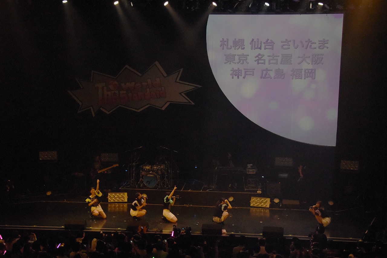 秋に全9都市を回る全国ツアーを行うことを発表するわーすた。