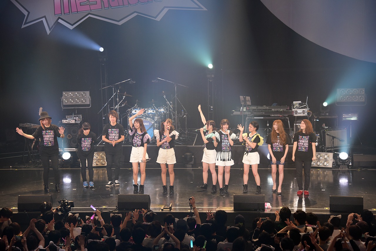 わーすた「The World Standard ～夢があるからついてきてね～」東京・Zepp DiverCity公演の様子。