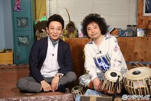 古舘伊知郎とU-zhaan。