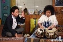 古舘伊知郎とU-zhaan。