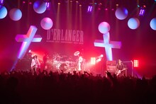 D'ERLANGER「REUNION 10th ANNIVERSARY -薔薇色の激情-」の様子。（撮影：松田隆）