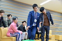 「超特急の撮れ高足りてますか？」バラエティパートの様子。(c)フジテレビ