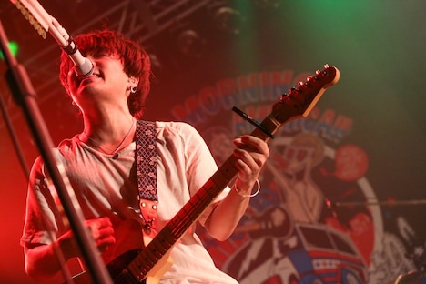 金廣真悟（Vo, G）（Photo by watanabe 'kool' syo）