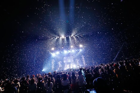 さくらしめじのワンマンライブの様子。（撮影：埼玉泰史 / ハヤシサトル）