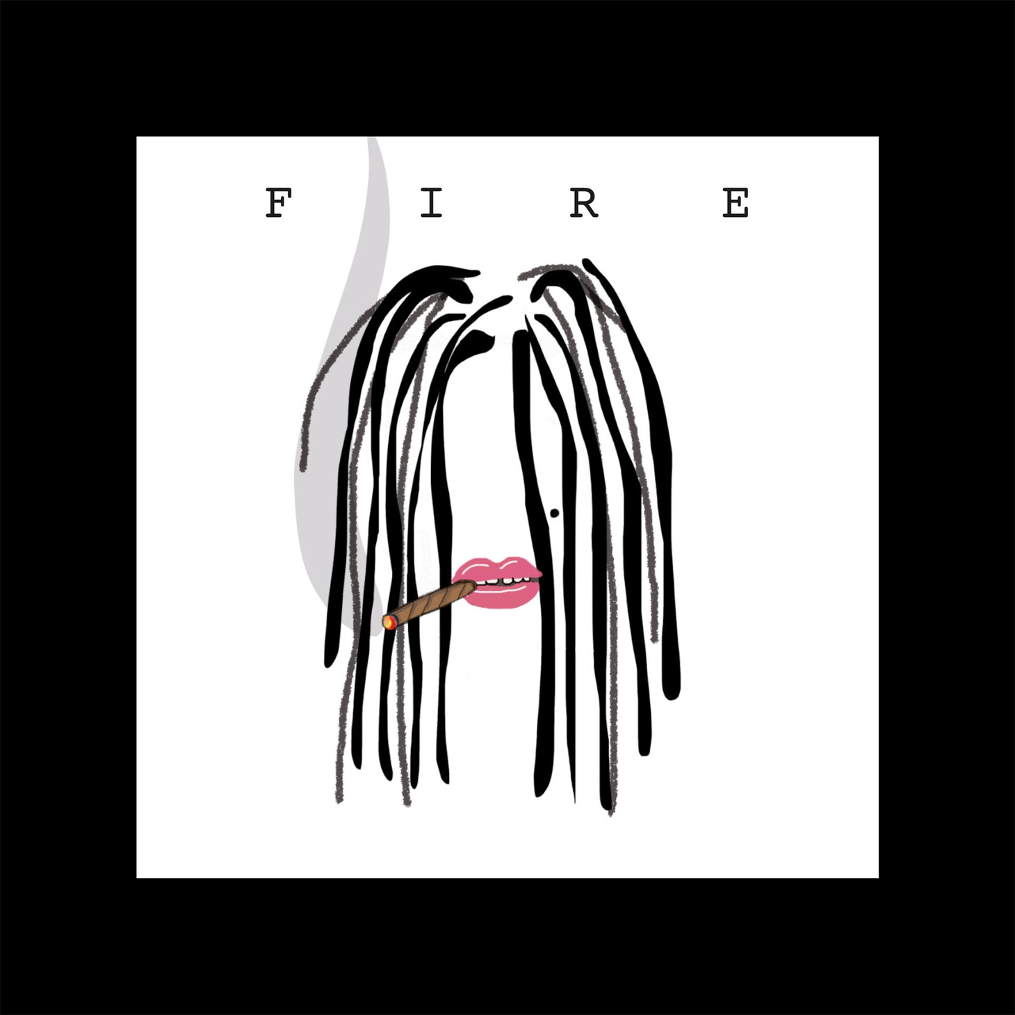 EMI MARIA「FIRE」配信ジャケット