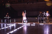 H ZETTRIO「Fiesta」ミュージックビデオ撮影時の様子。