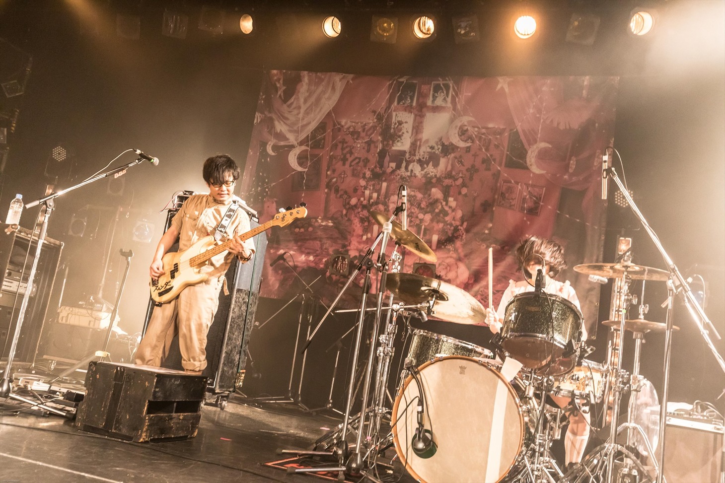 左からちばぎん、みさこ。（Photo by Masayo）
