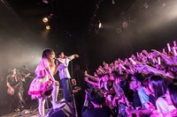 大森靖子と神聖かまってちゃん。（Photo by Masayo）