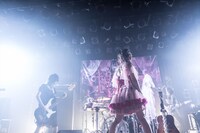 「ガイア編」での大森靖子のライブの様子。（Photo by Masayo）