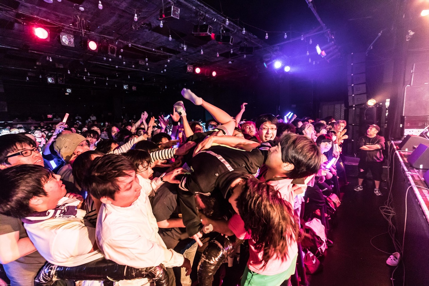 ゆるめるモ！のライブの様子。（Photo by Masayo）