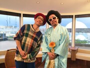 左からハナレグミ、レキシ。