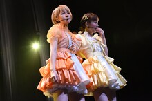 清亜美（左）と清美咲（右）。