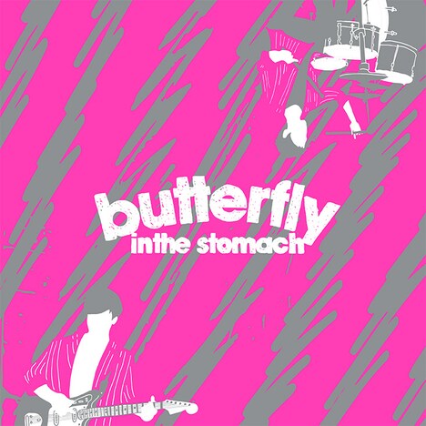 butterfly inthe stomach「バタストライプ」ジャケット
