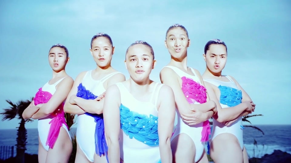 DISH//「I'm FISH//」MVのワンシーン。