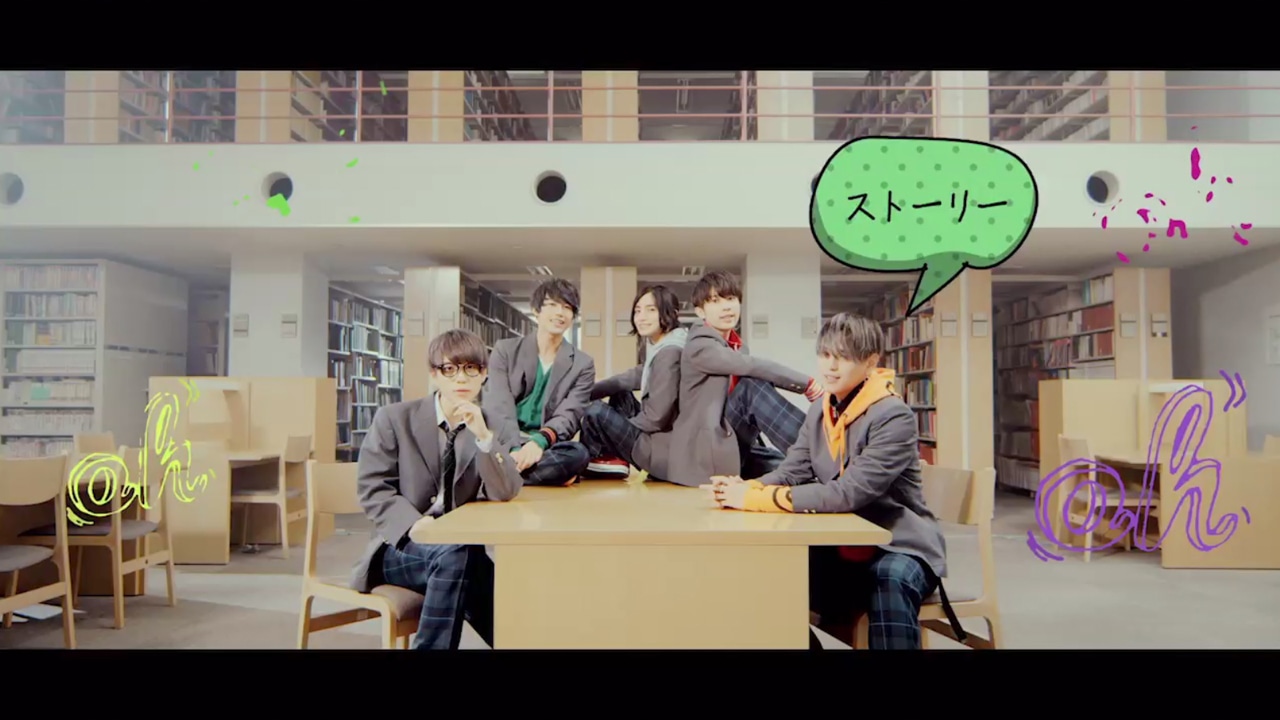 XOX「High School Boo!」MVのワンシーン。