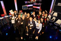 「緊急検証！2017年度版超新約黙示録～第4回紅白オカルト合戦～」の出演者。(c)東北新社