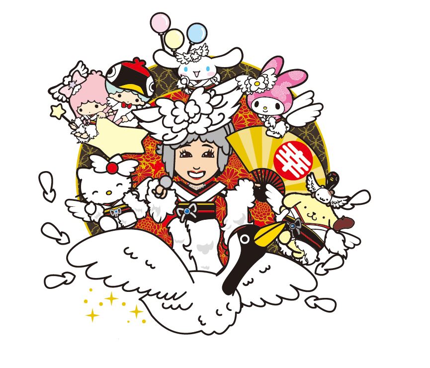 小林幸子×サンリオ5キャラクターコラボレーションデザイン