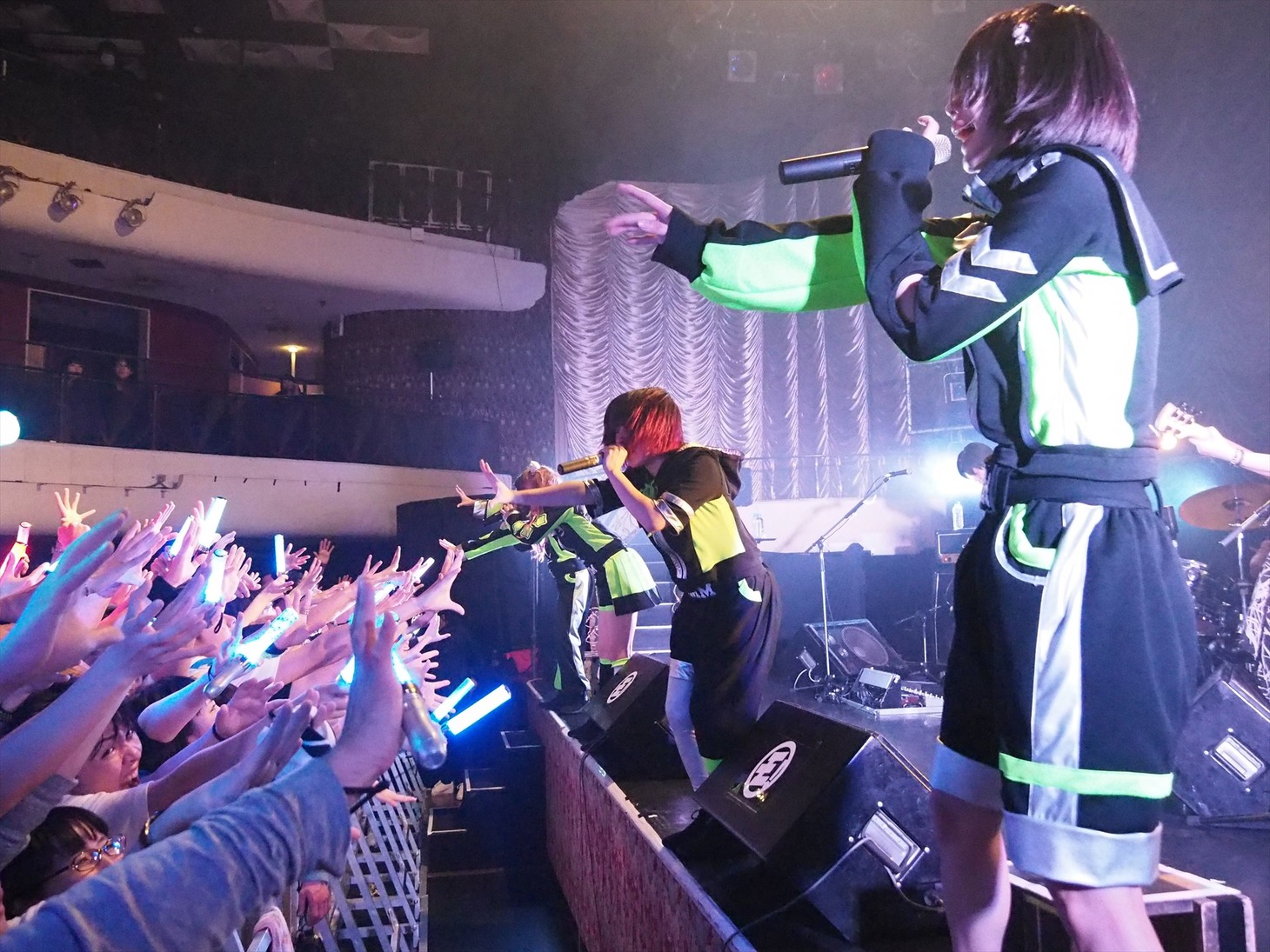 ゆるめるモ！のライブの様子。（写真提供：You'll Records）