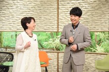 左から阿川佐和子、星野源。(c)MBS