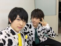 M!LKの吉田仁人と山崎悠稀。