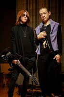 SUGIZOとTOKU。（撮影：竹下智也）