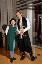 多和田えみとTOKU。（撮影：竹下智也）