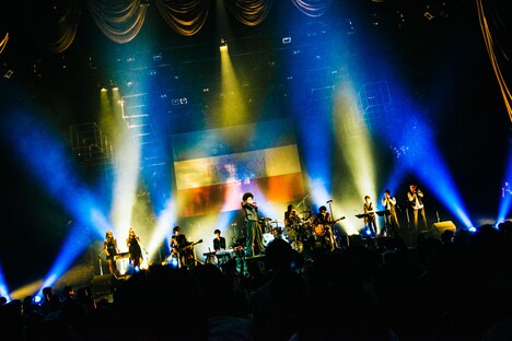 BRADIO「FREEDOM tour 2017」最終公演の様子。