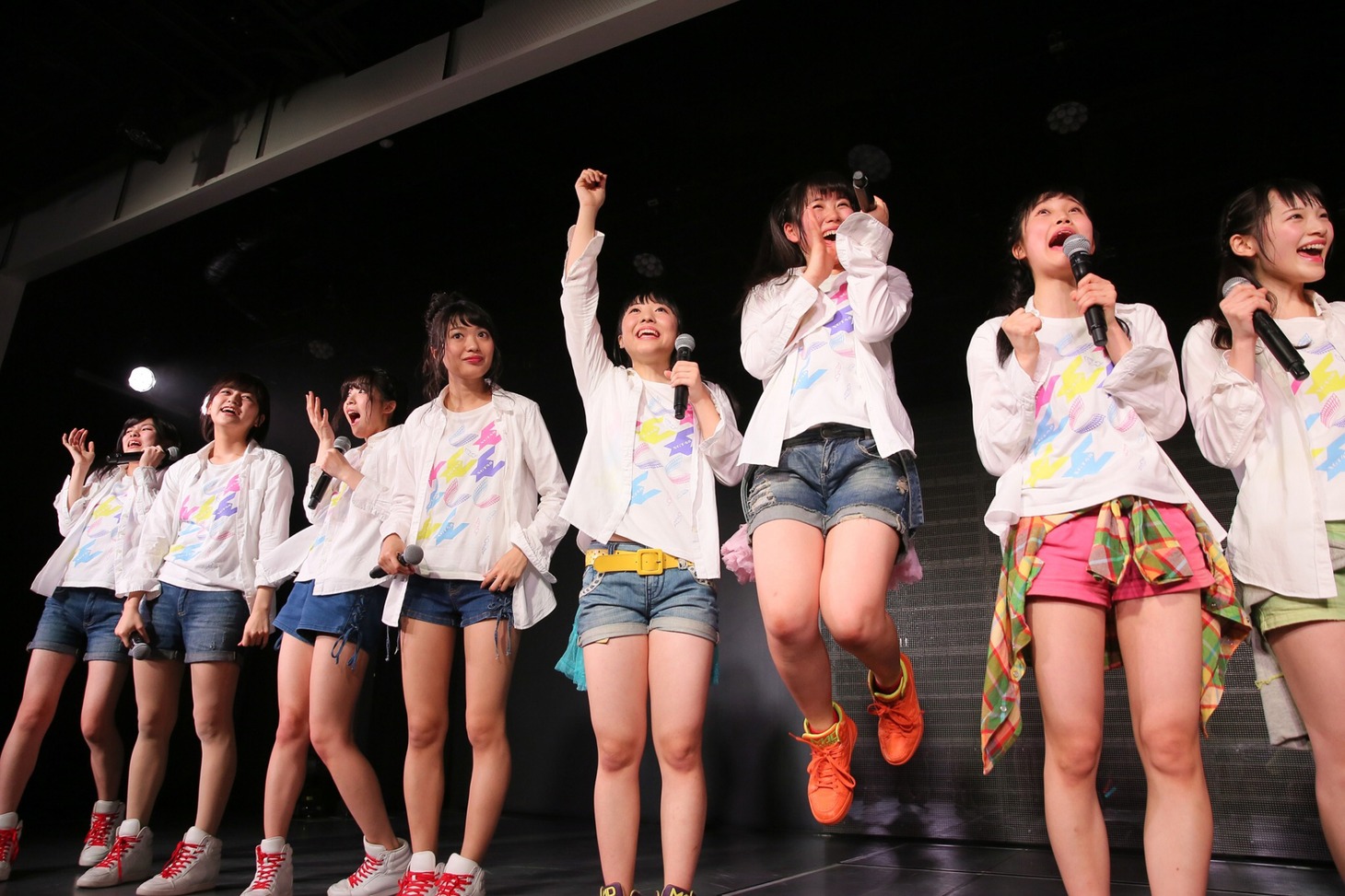 4月29日のNGT48 Team NIII「パジャマドライブ」夜公演の様子。(c)AKS