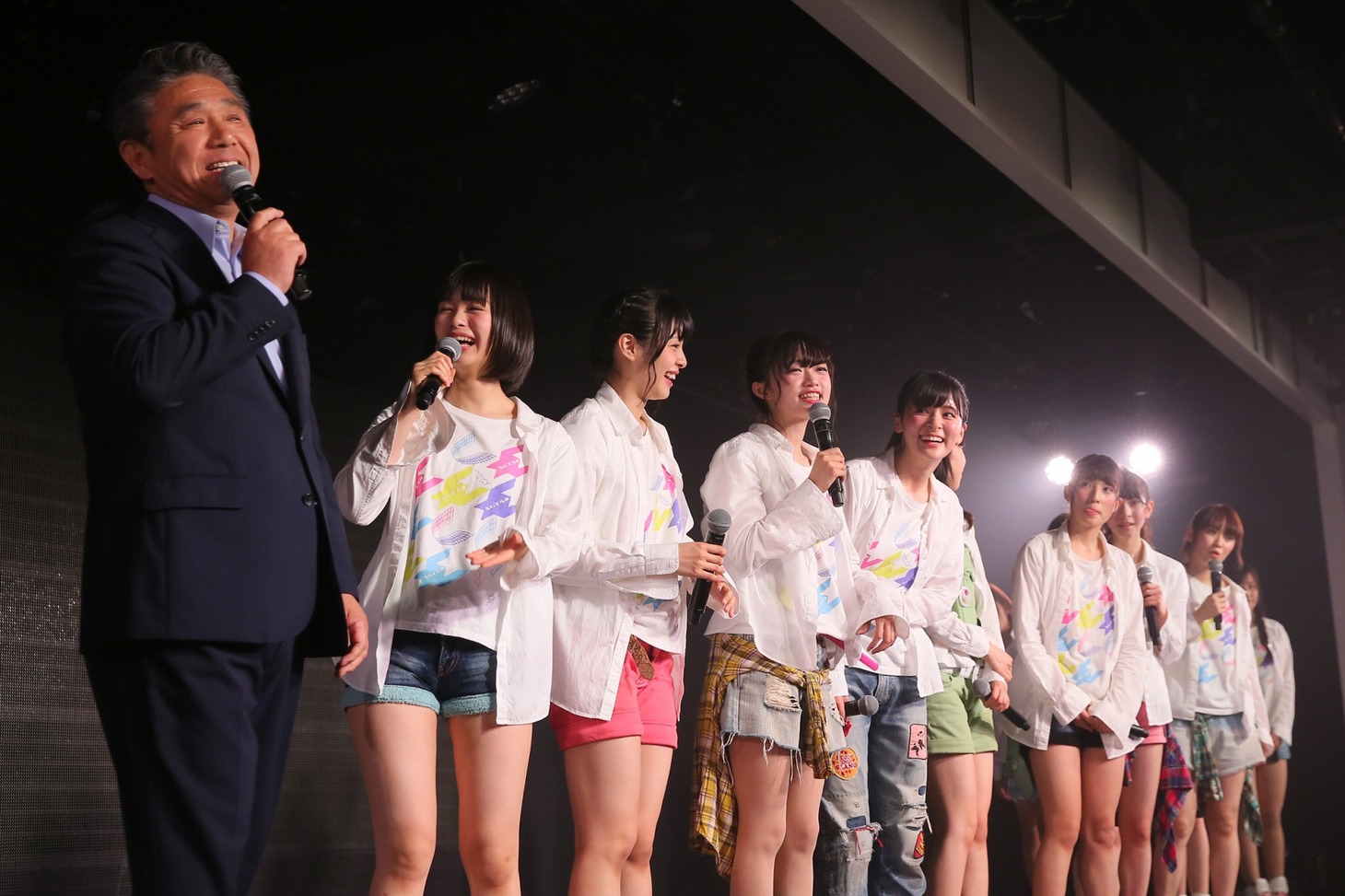 4月29日のNGT48 Team NIII「パジャマドライブ」夜公演の様子。(c)AKS
