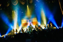 BRADIO「FREEDOM tour 2017」最終公演の様子。（撮影：木場ヨシヒト）