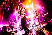 BRADIO「FREEDOM tour 2017」最終公演の様子。（撮影：木場ヨシヒト）