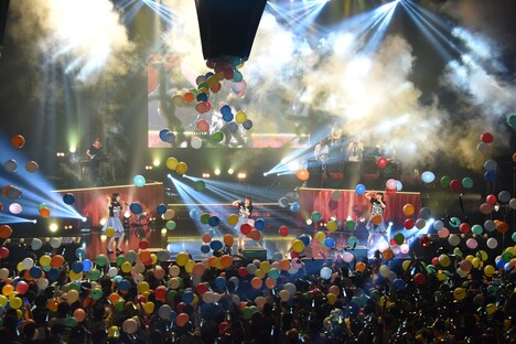 Negicco「SPRING 2017 TOUR～ライブハウスのネギ～」最終公演の様子。