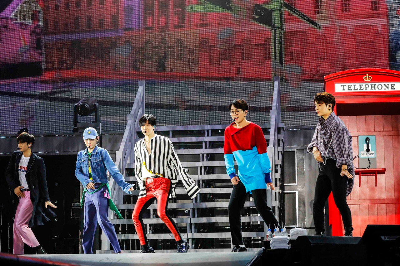 SHINee（Photo by HAJIME KAMIISAKA）