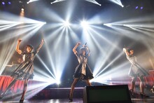 Negicco「SPRING 2017 TOUR～ライブハウスのネギ～」最終公演の様子。