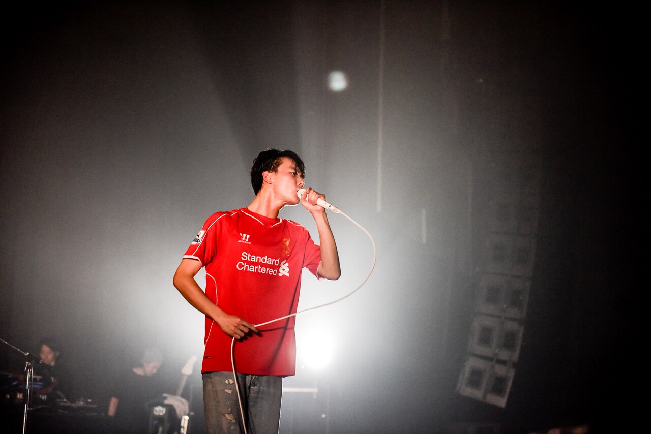 YONCE（Vo）（Photo by Shun Komiyama）