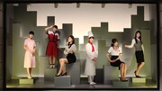CM「かわいい制服篇」のワンシーン。