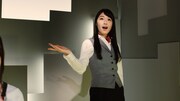 CM「かわいい制服篇」のワンシーン。