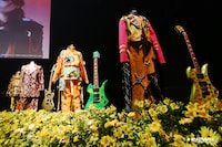 「hide Memorial Day 2017」展示物（Photo by Hisao Yamaguchi）