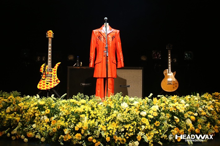 「hide Memorial Day 2017」展示物（Photo by Hisao Yamaguchi）