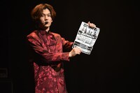 野音決定を報告する矢部昌暉。