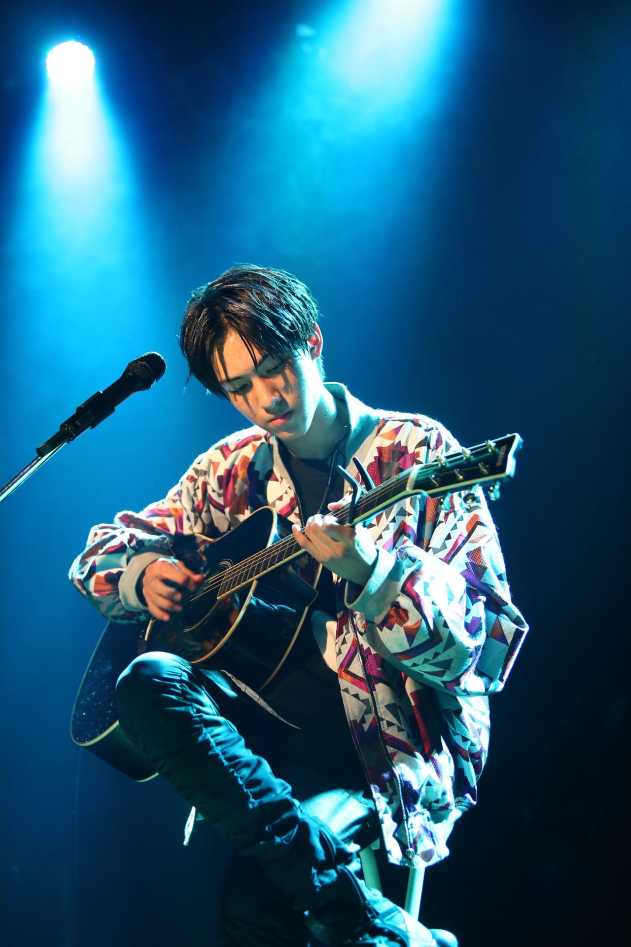 毅の「特殊能力」パフォーマンス。