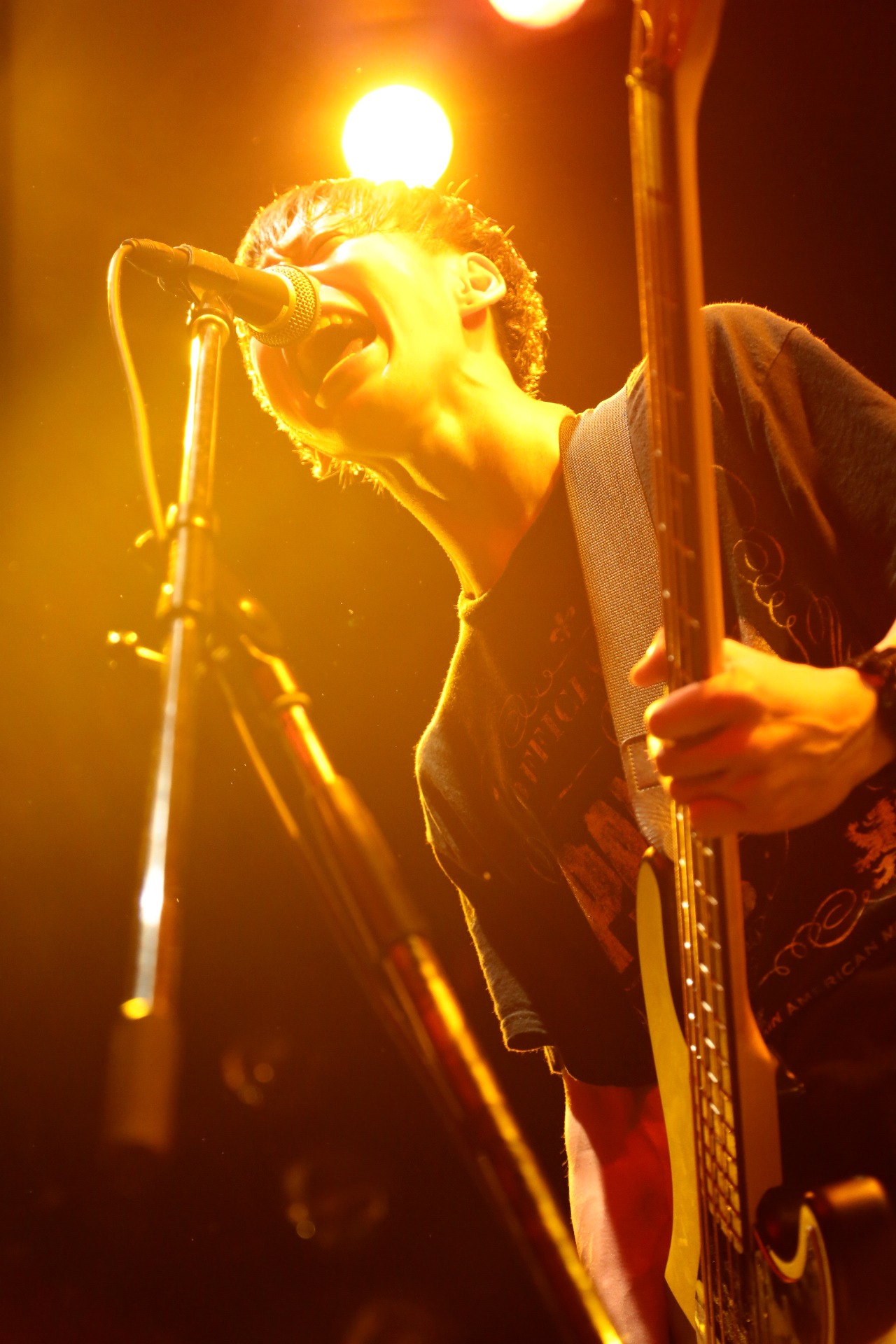Narita（Vo, B / SECRET 7 LINE）（Photo by watanabe'kool'syo）