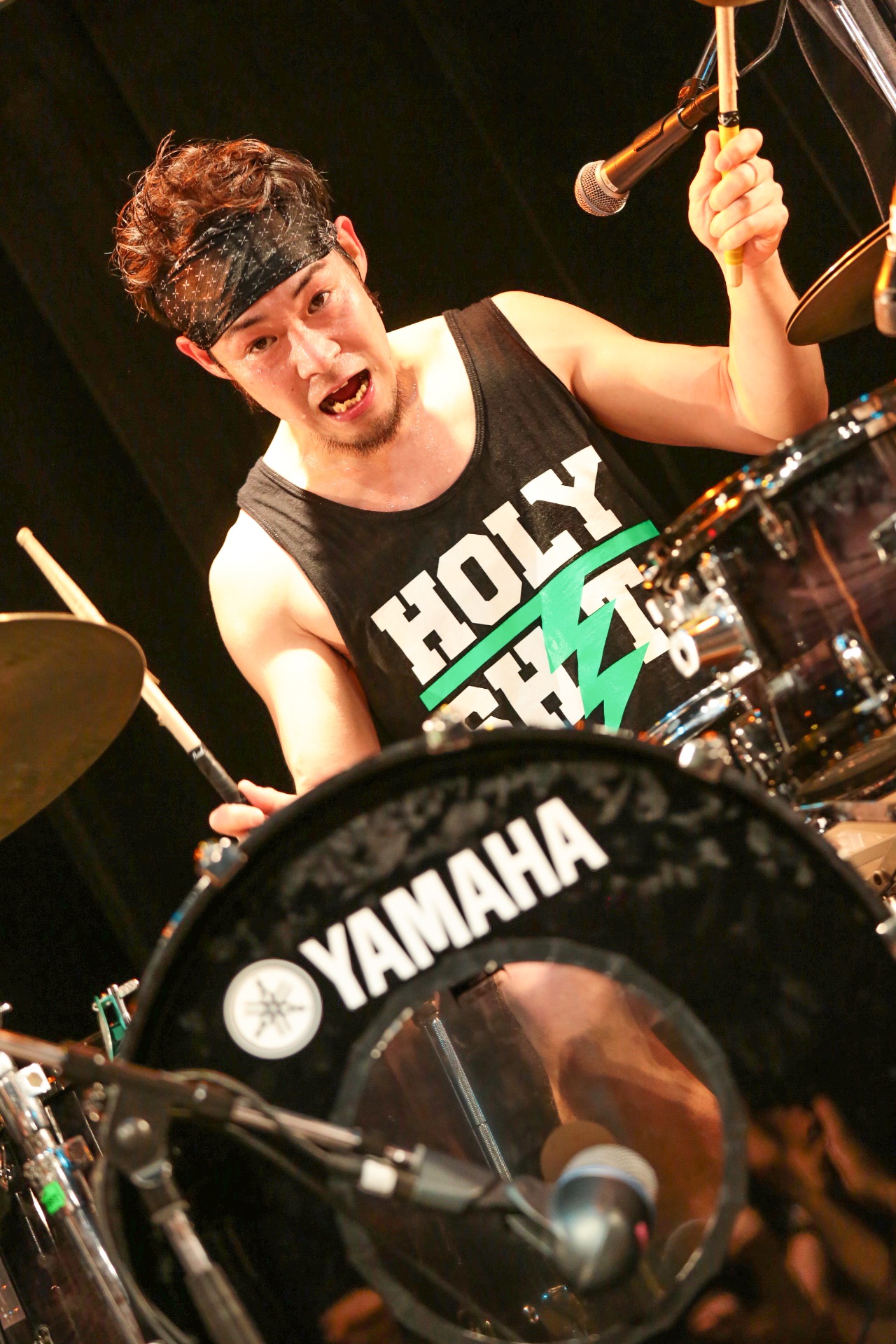 TAKESHI（Dr, Cho / SECRET 7 LINE）（Photo by watanabe'kool'syo）