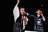 稲川淳二とスガシカオ。（撮影：西槇太一）