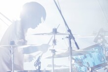 ゆーまお（Dr）（撮影：西槇太一）