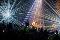 ヒトリエ「全国ワンマンツアー2017 "IKI"」東京・新木場STUDIO COAST公演の様子。（撮影：西槇太一）