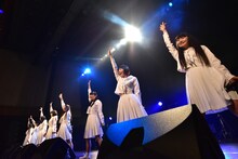 アイドルネッサンス結成3周年記念公演「シナガワで3周年を感謝するネッサンス!!」の様子。