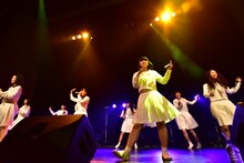 アイドルネッサンス結成3周年記念公演「シナガワで3周年を感謝するネッサンス!!」の様子。